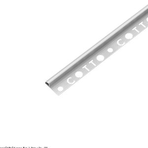 คอตโต้คิ้วโค้งอลูฯ สีงา 1.0ซม.x2ม. (P)