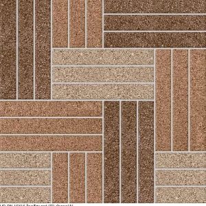 UD-DN 16X16 ร็อคกี้สแควร์ (II)-น้ำตาล(A)
