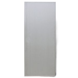 บานประตู PVC+วงกบ เรียบ 70*200 MD เทาไม่เจาะ