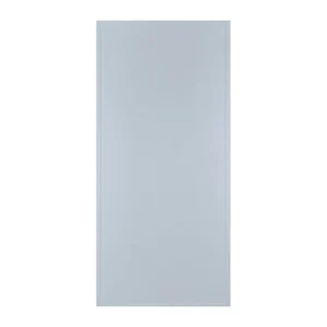 บานประตู PVC UNIX E1 เรียบ 70x180 เทา เจาะ