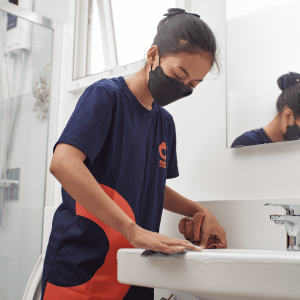 บริการทำความสะอาดบ้าน (Deep Cleaning) 3 ชม. แม่บ้าน 3 คน