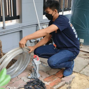 บริการล้างถังเก็บน้ำประปา มาตรฐาน
